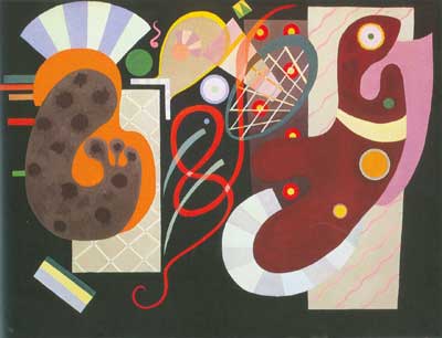 Wassily Kandinsky Red Knot oil painting reproduction