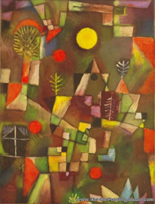 Paul Klee Full Moon oil painting reproduction