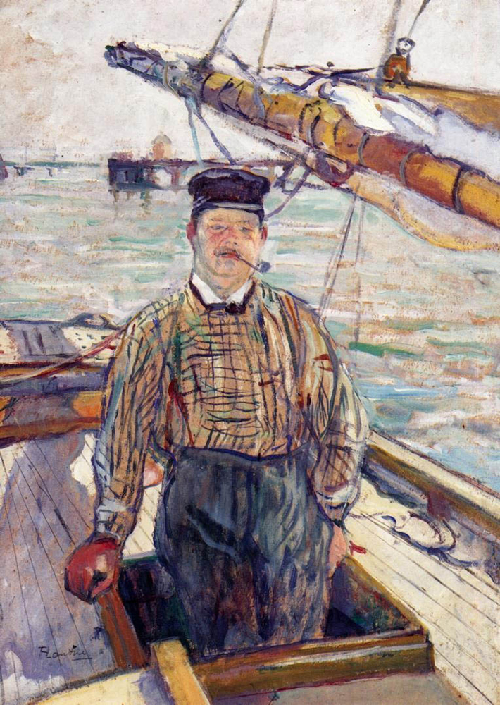 Henri Toulouse-Lautrec Emile Davoust - 1889  oil painting reproduction