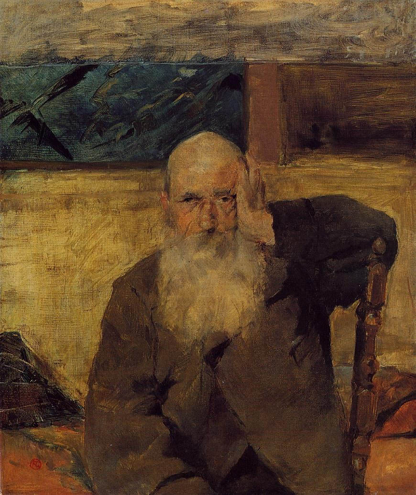 Henri Toulouse-Lautrec Old Man at Celeyran - 1882 oil painting reproduction