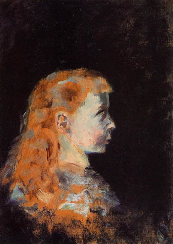 Henri Toulouse-Lautrec Portrait of a Child - 1882  oil painting reproduction