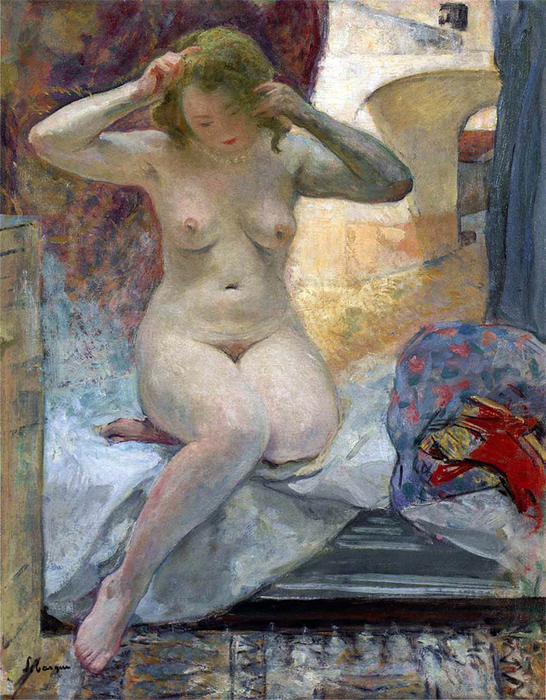 Henri Lebasque Nude in Cannes oil painting reproduction