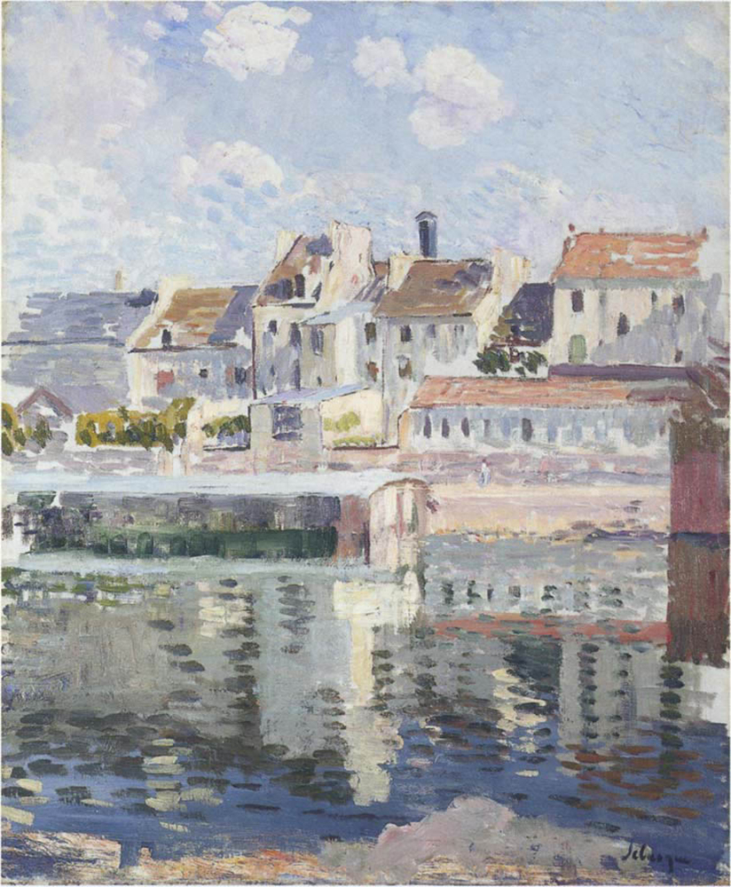 Henri Lebasque The Marne at Lagny, 1907 oil painting reproduction