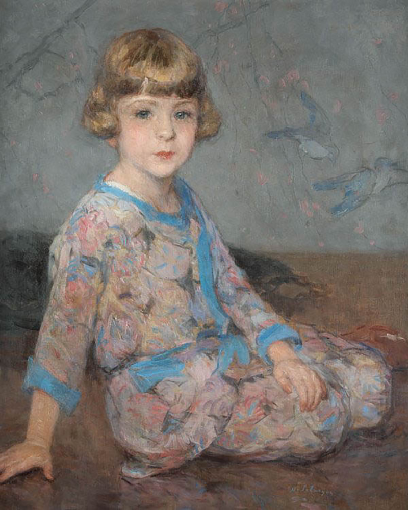 Henri Lebasque Young Boy in Kimono oil painting reproduction