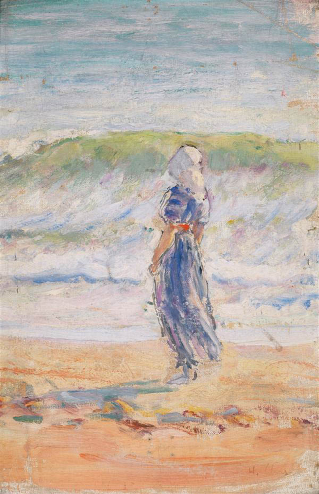 Henri Lebasque Young Woman near the Water oil painting reproduction