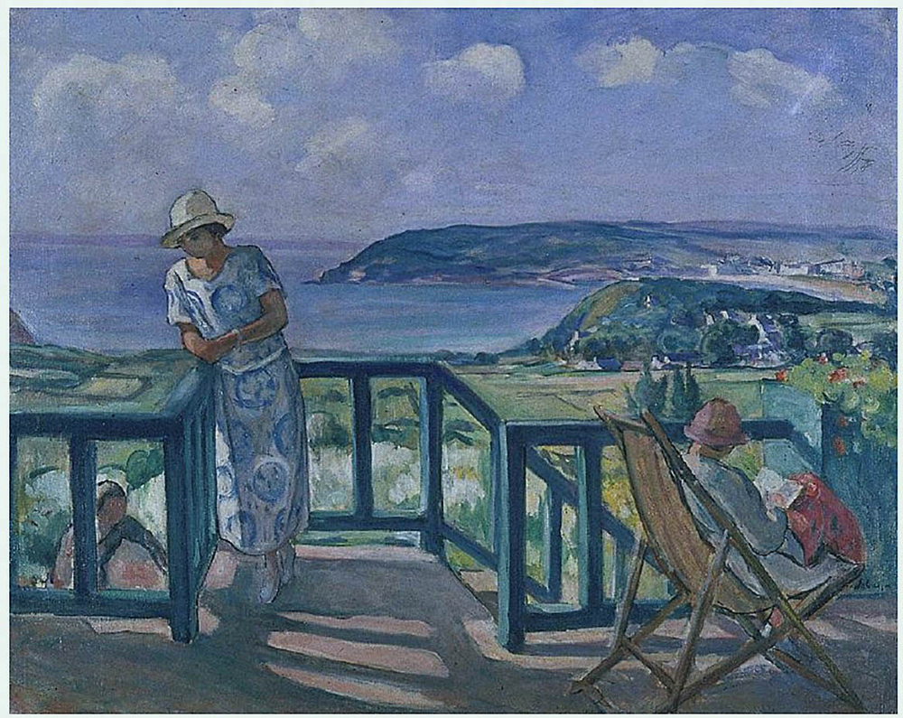 Henri Lebasque Across the Bay oil painting reproduction