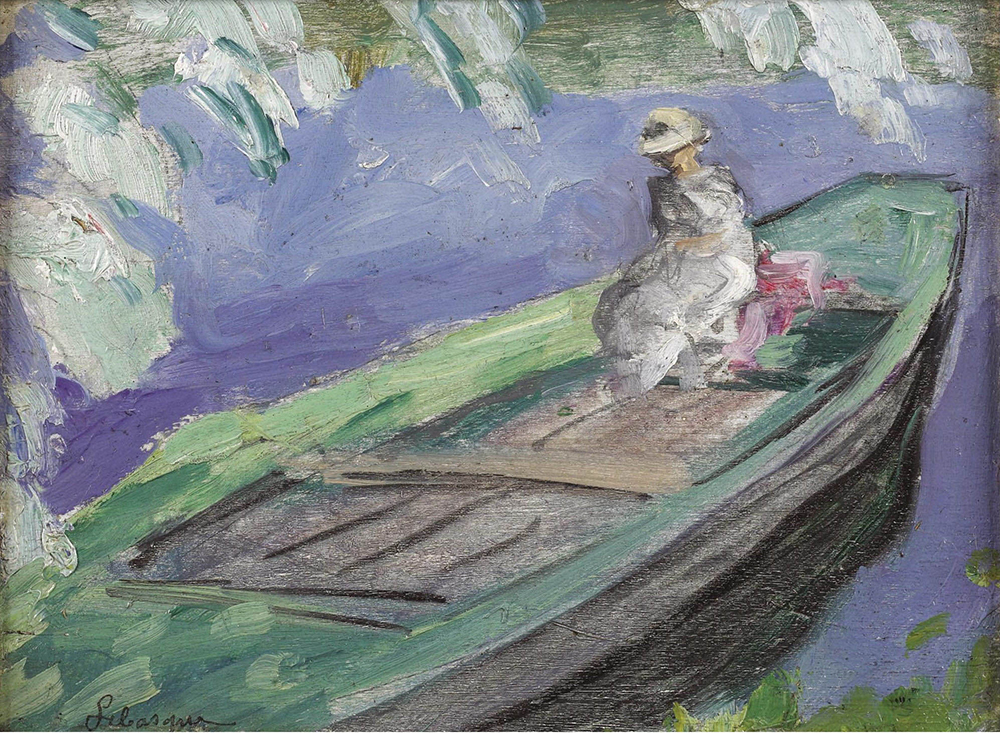 Henri Lebasque Boating, 1914-15 oil painting reproduction