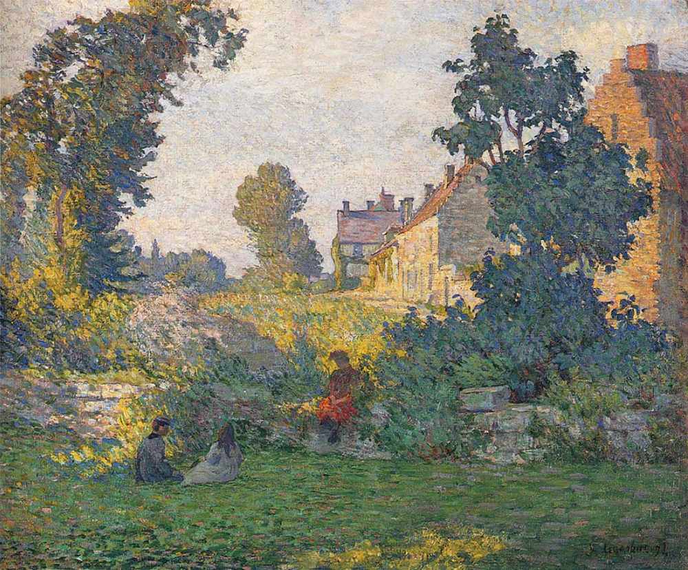 Henri Lebasque Landscape at Champetre, 1894 oil painting reproduction