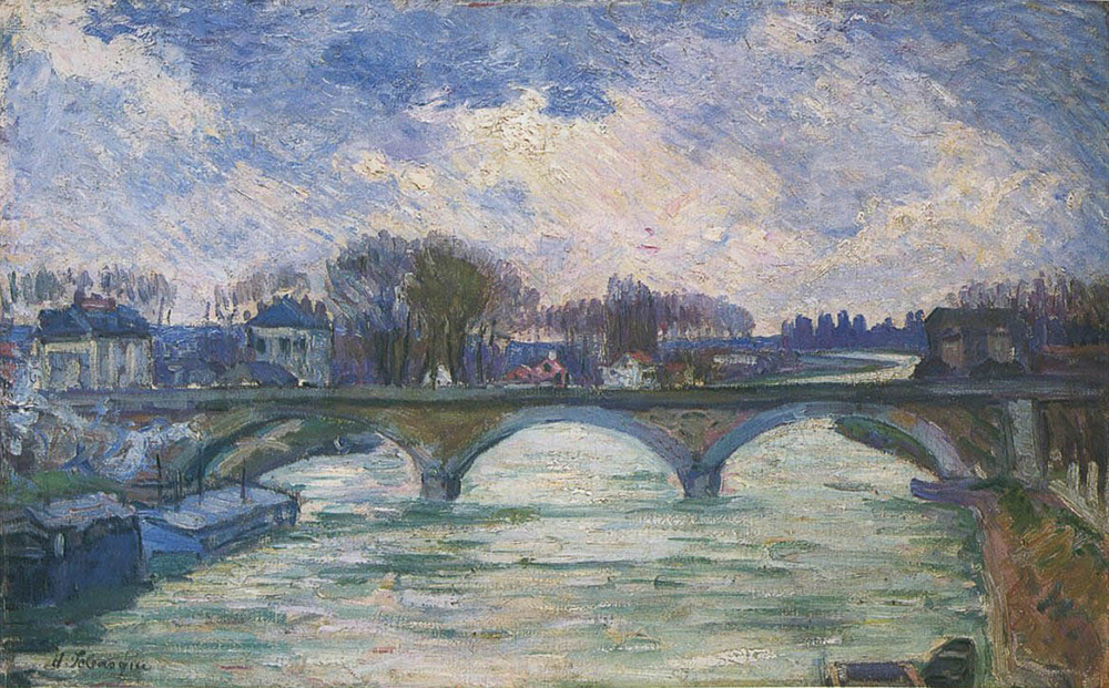 Henri Lebasque The Bridge over the Marne oil painting reproduction