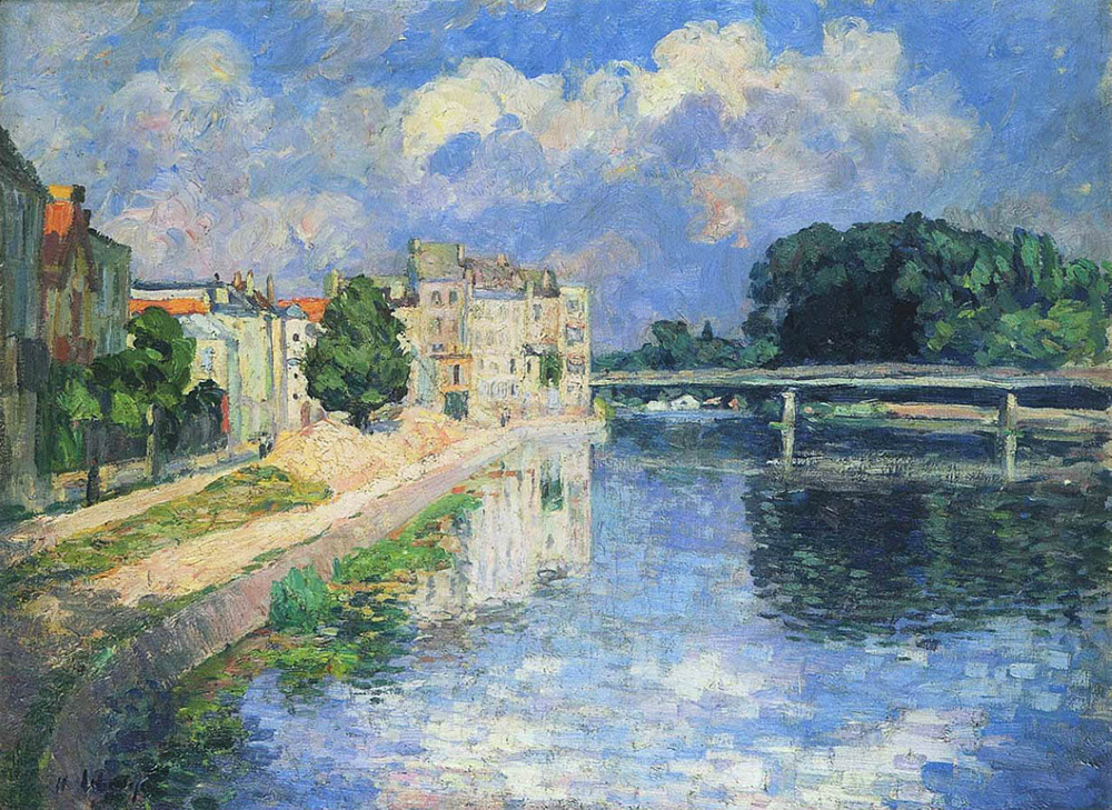 Henri Lebasque The Marne at Lagny 02 oil painting reproduction