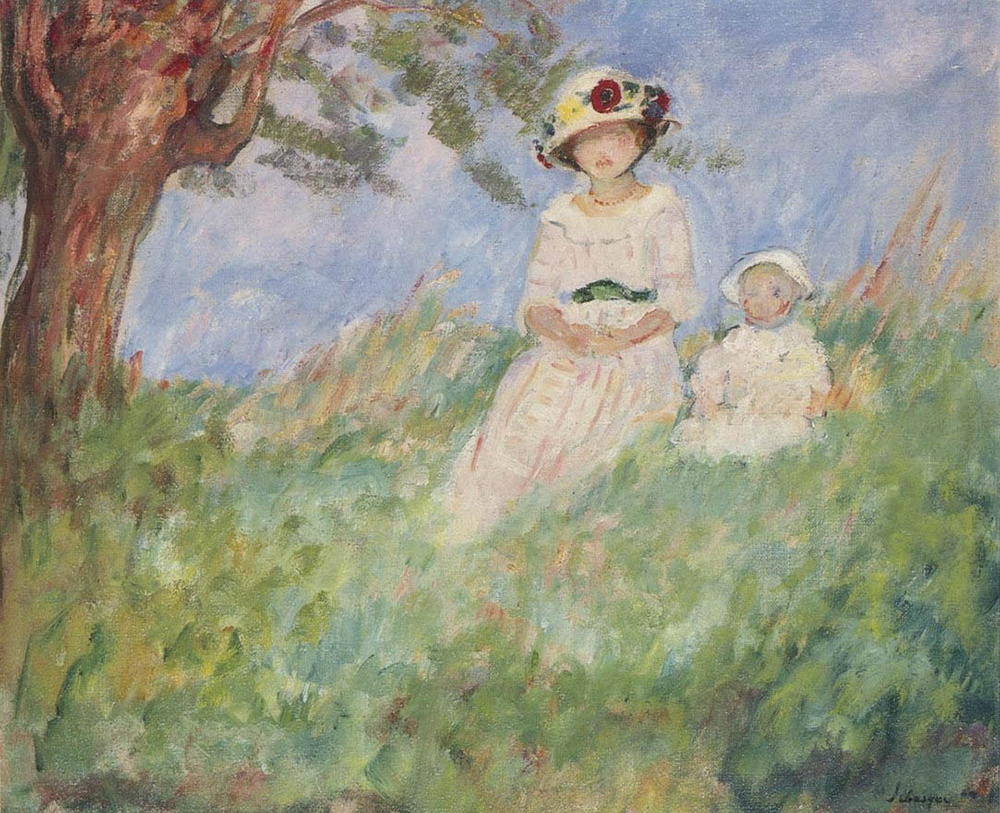 Henri Lebasque The Walk, 1913 oil painting reproduction