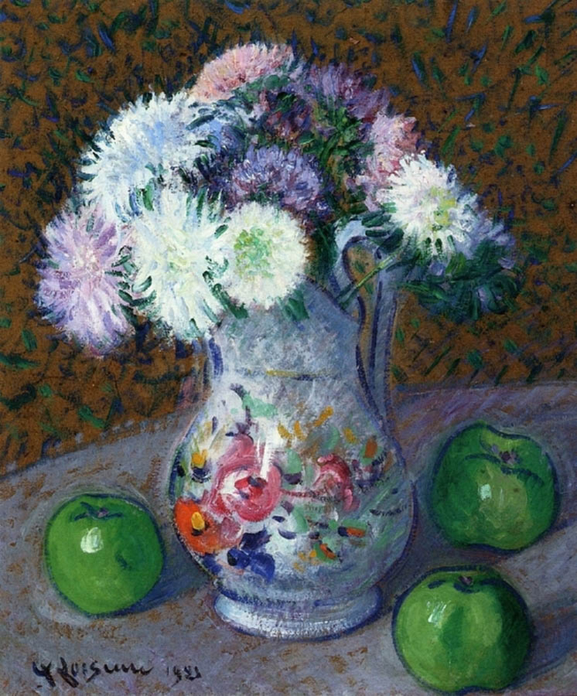 Gustave Loiseau Vase of Flowers, 1921 oil painting reproduction