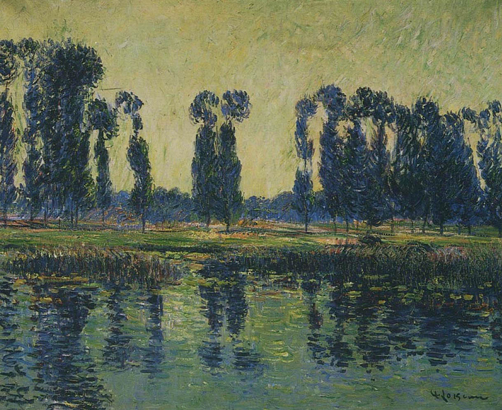 Gustave Loiseau By the Eure River oil painting reproduction