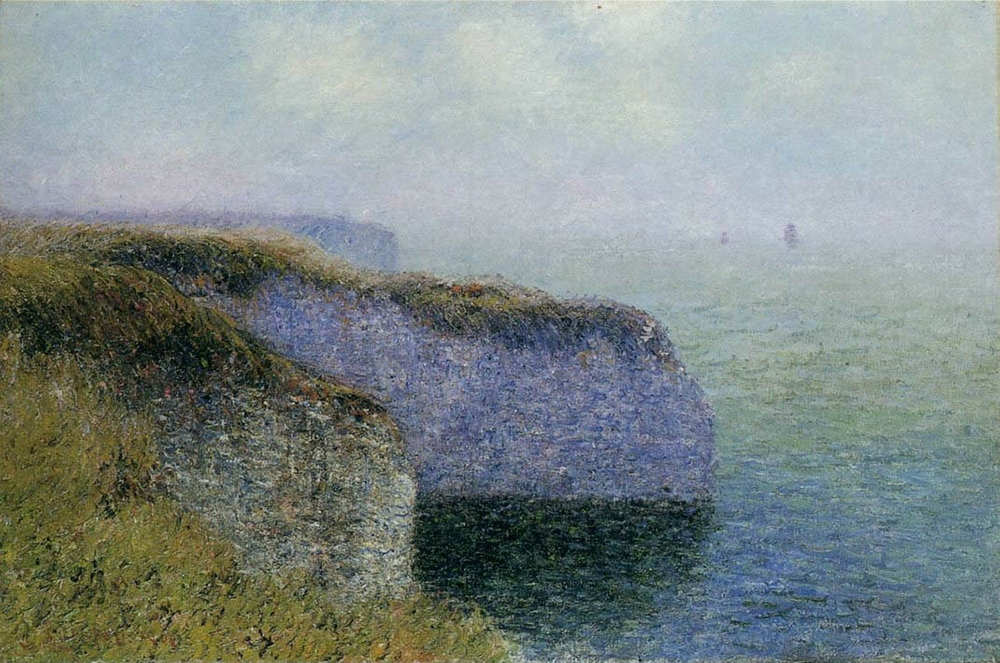 Gustave Loiseau Cliffs of Etretat, 1902 oil painting reproduction