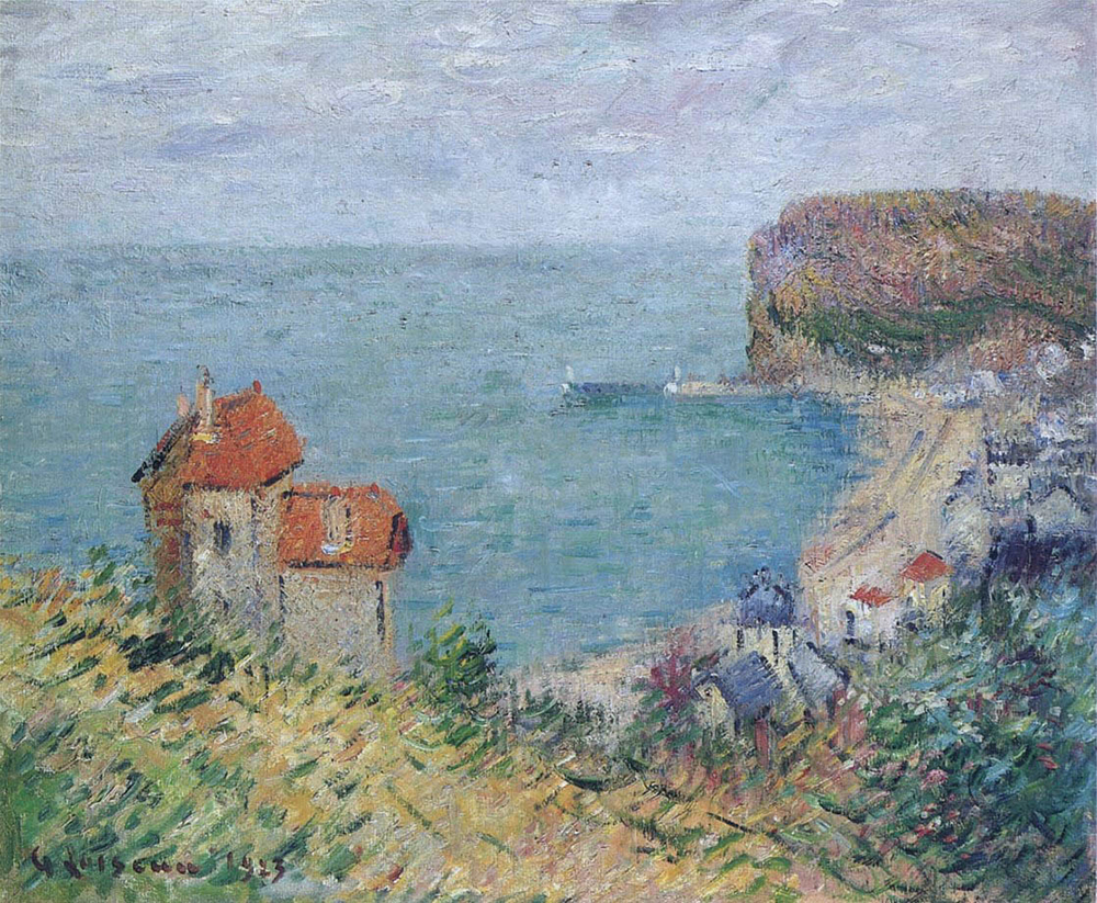 Gustave Loiseau Fecamp, 1920 oil painting reproduction