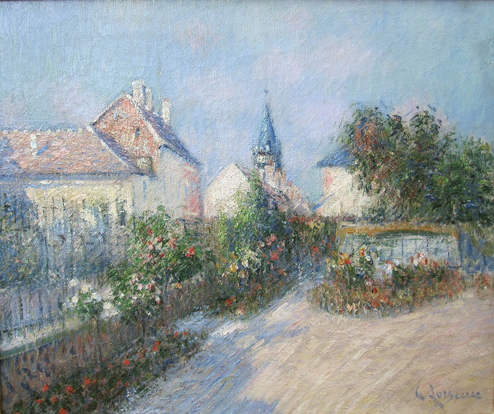 Gustave Loiseau Le Vaudreuil, 1916 oil painting reproduction