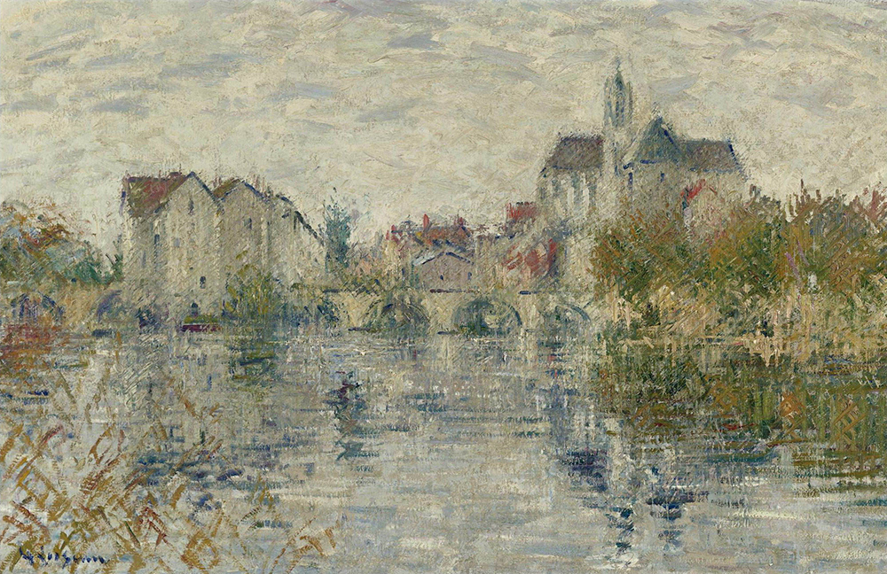 Gustave Loiseau Moret-sur-Loing 01 oil painting reproduction