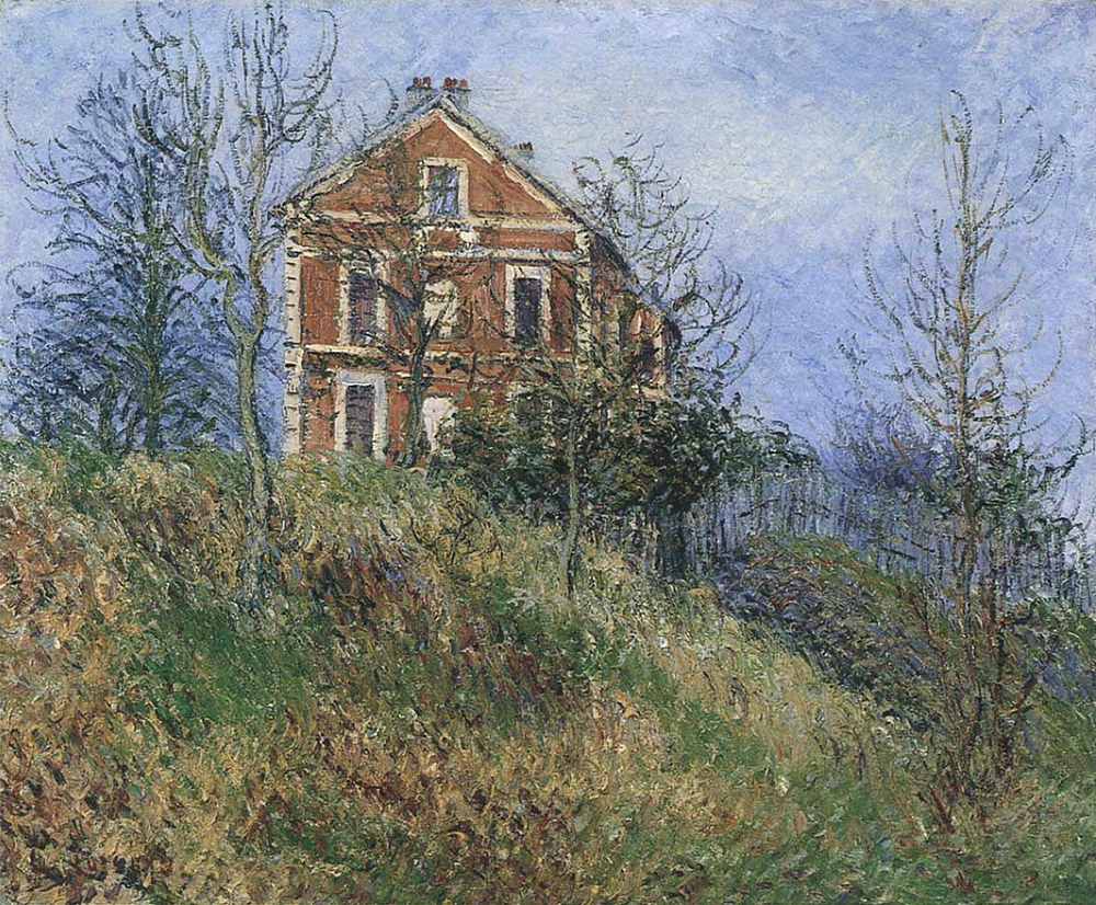 Gustave Loiseau Red House near Port Marly oil painting reproduction