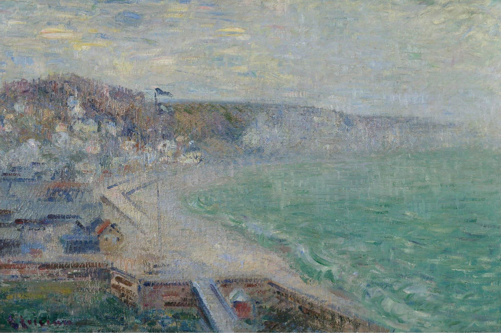 Gustave Loiseau The Beach at Fecamp, 1925 oil painting reproduction