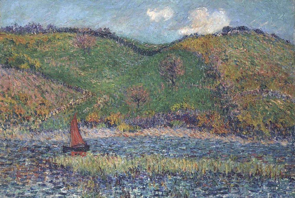 Gustave Loiseau The Belon River oil painting reproduction