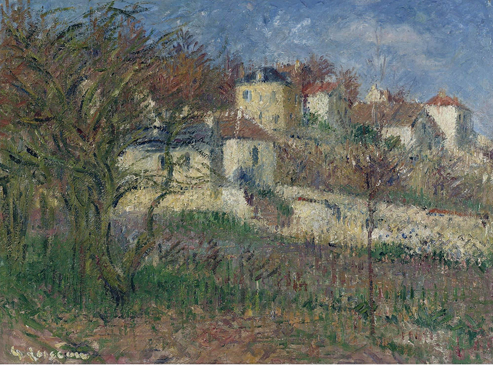 Gustave Loiseau The Hills of Hermitage, Pontoise, 1930 oil painting reproduction