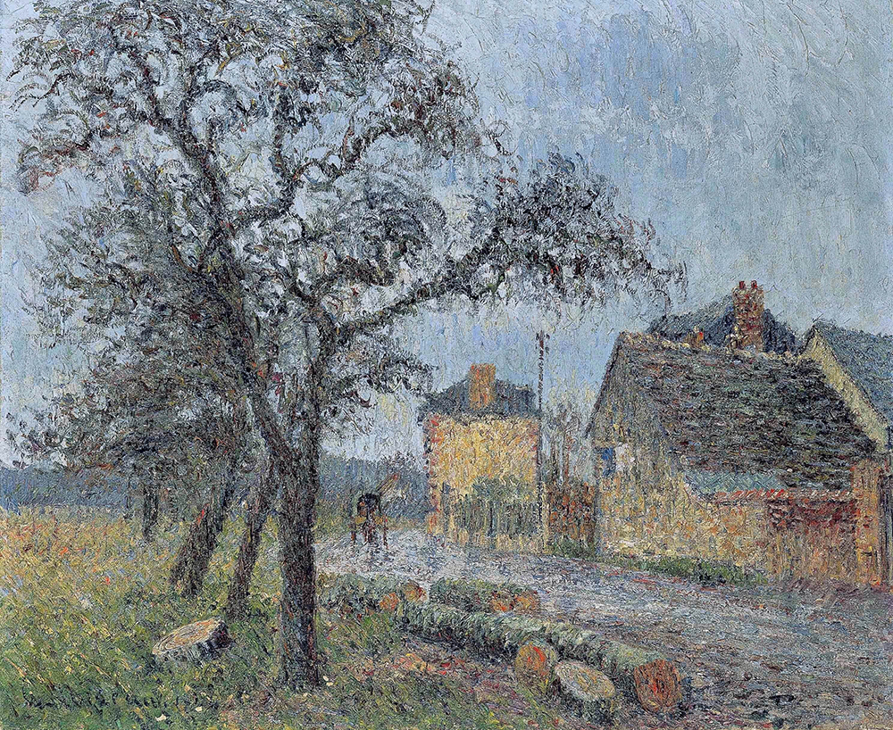 Gustave Loiseau The Road of Louviers, 1904 oil painting reproduction