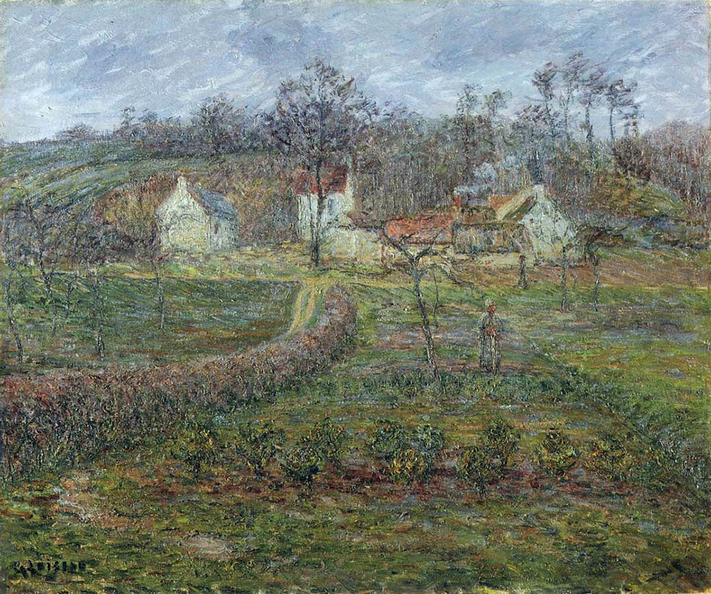 Gustave Loiseau Valley Landscape, 1898 oil painting reproduction