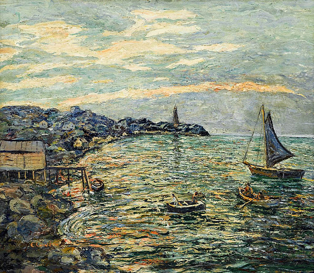 Ernest Lawson Peggy`s Cove, Nova Scotia oil painting reproduction