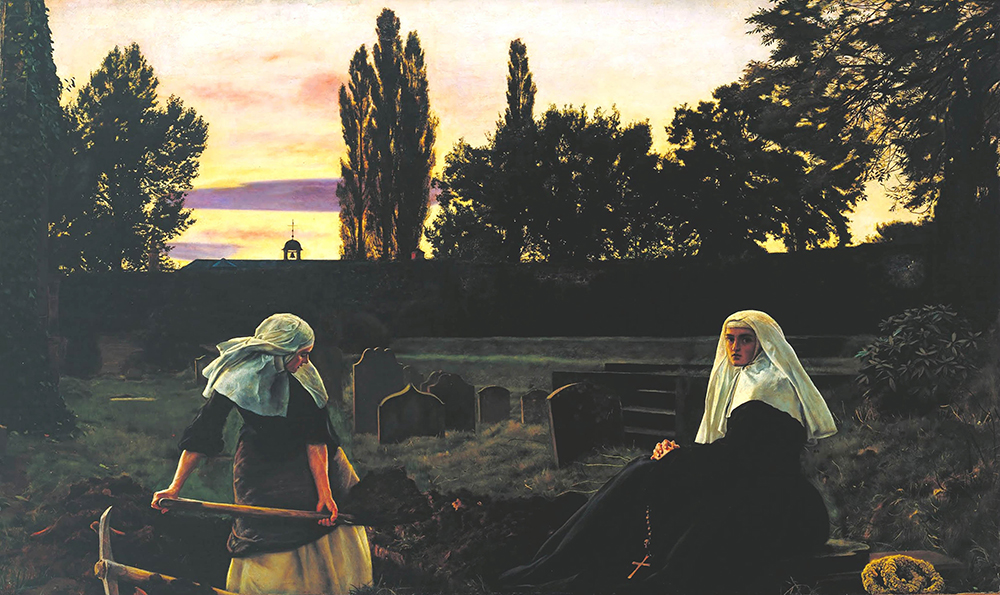 John Everett Millais The Vale of Rest, 1859 oil painting reproduction