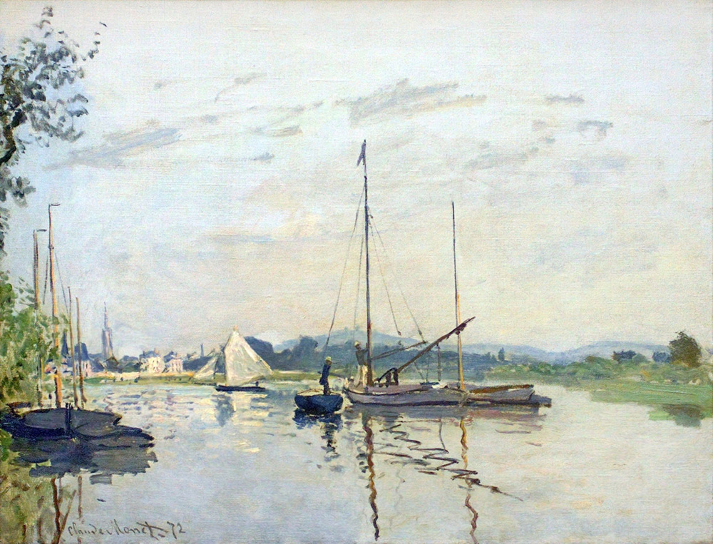 Claude Monet Argenteuil, 1872 oil painting reproduction