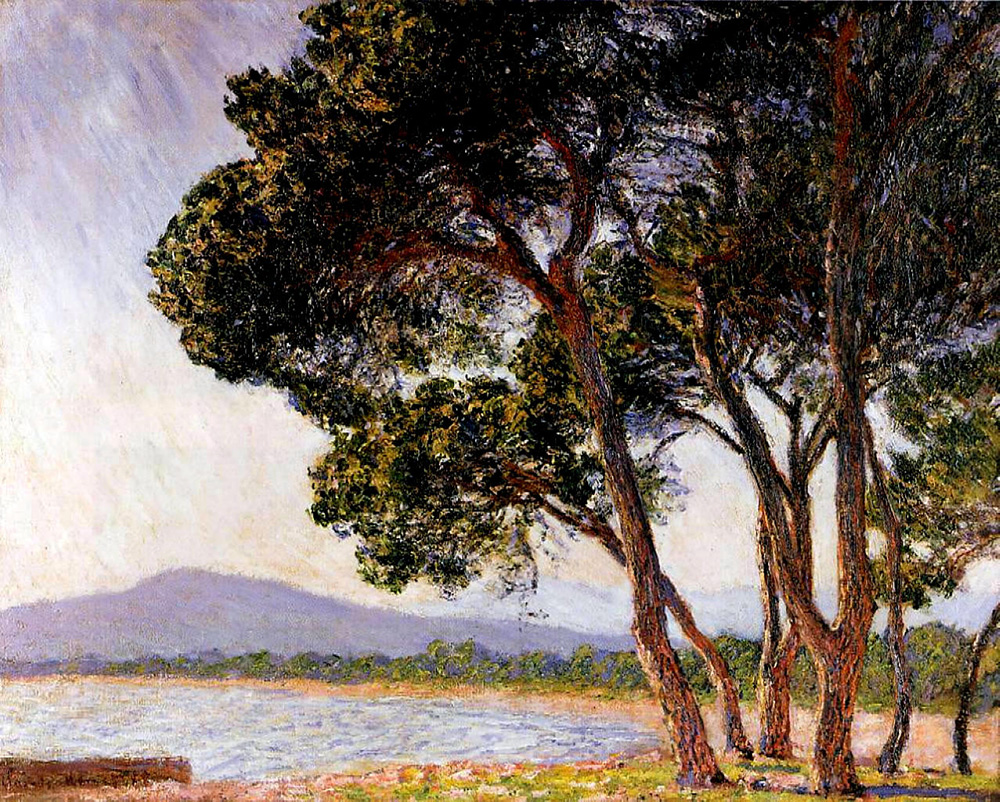 Claude Monet Beach in Juan-les-Pins, 1888 oil painting reproduction