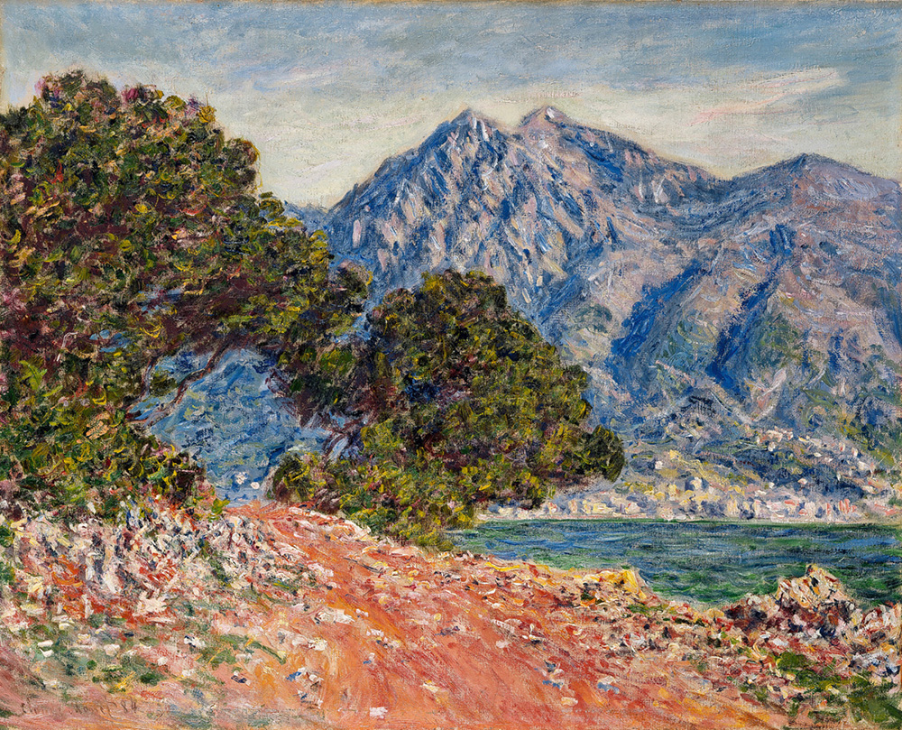 Claude Monet Cap Martin 2, 1884 oil painting reproduction