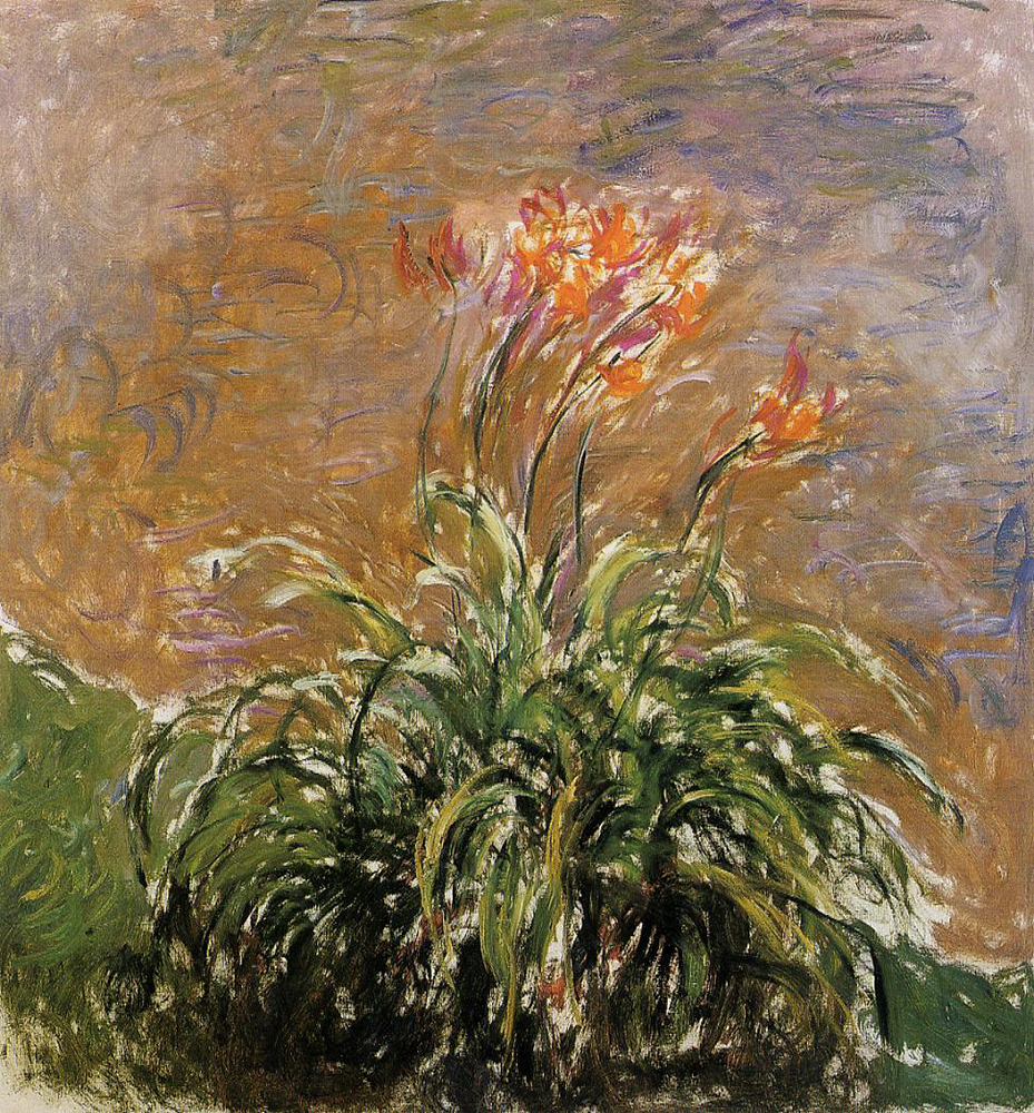 Claude Monet Hamerocallis, 1914-17 oil painting reproduction