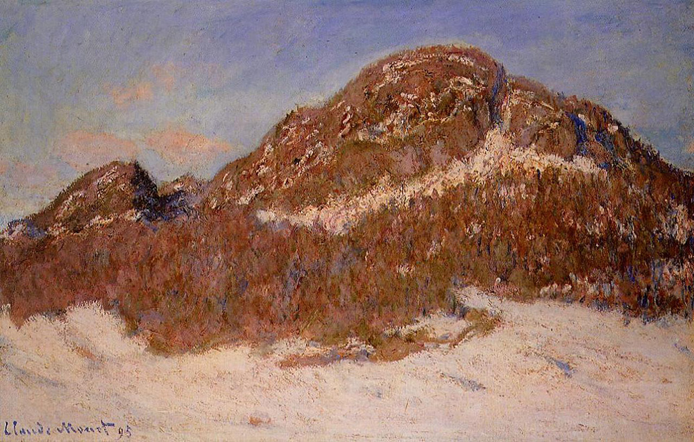 Claude Monet Mount Kolsaas 3, 1895 oil painting reproduction