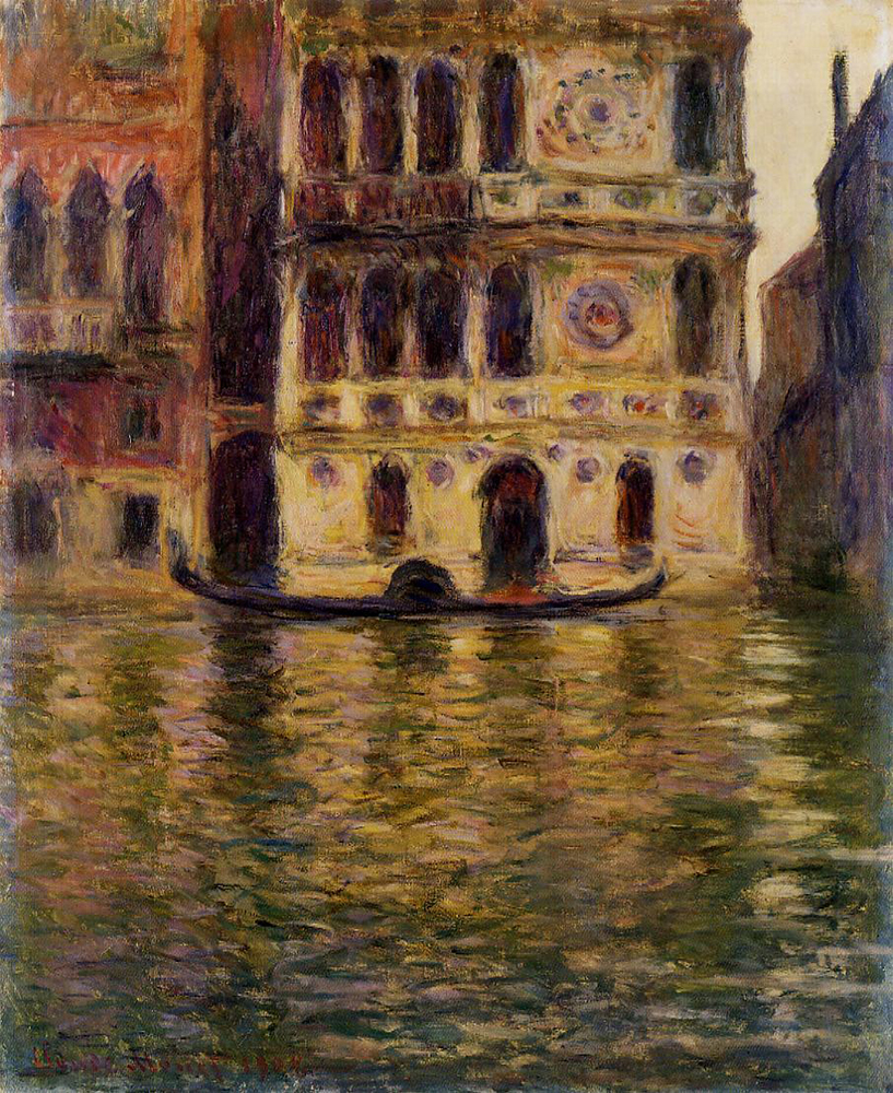 Claude Monet Palazzo Dario 2, 1908 oil painting reproduction