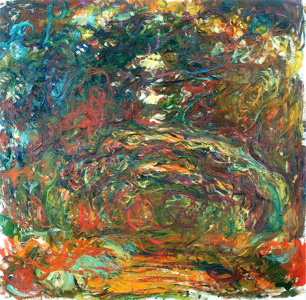 Claude Monet Path under the Rose Arches, Giverny, 1920-22 oil painting reproduction