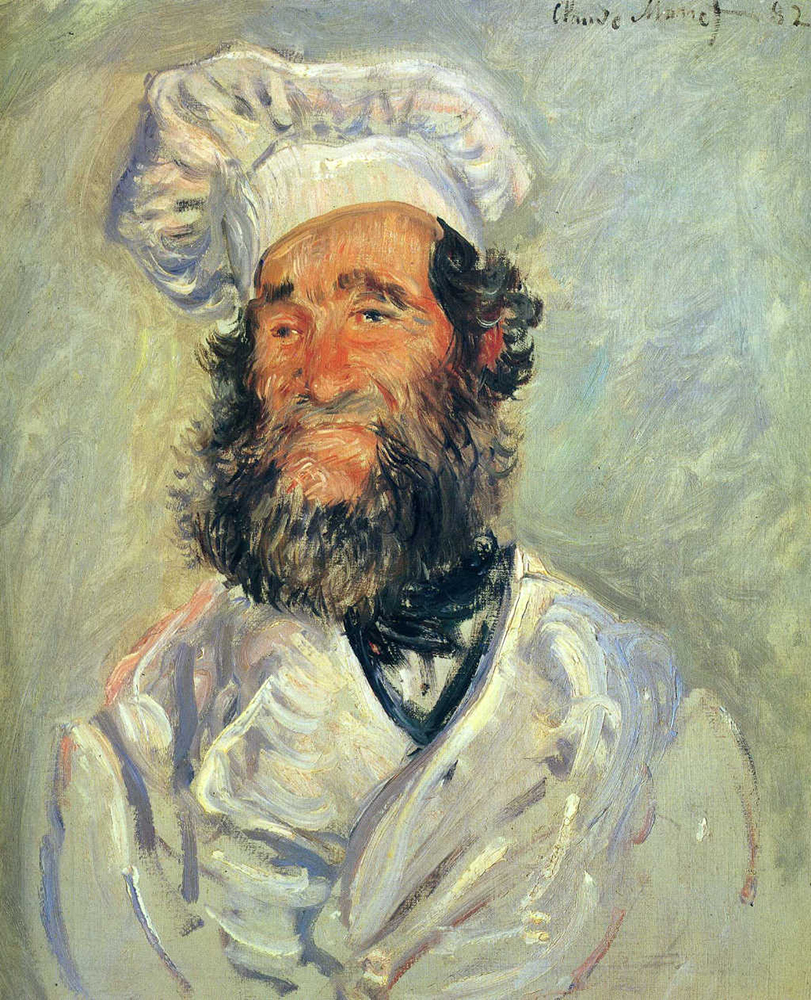 Claude Monet Portrait of Pere Paul, 1882 oil painting reproduction