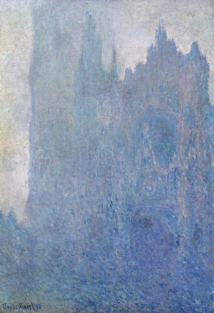 Claude Monet Rouen Cathedral in the Fog, 1894 oil painting reproduction