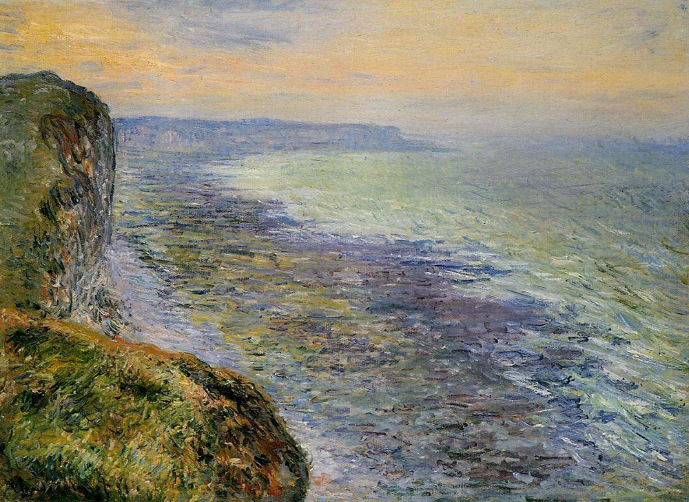 Claude Monet Seascape near Fecamp, 1881 oil painting reproduction