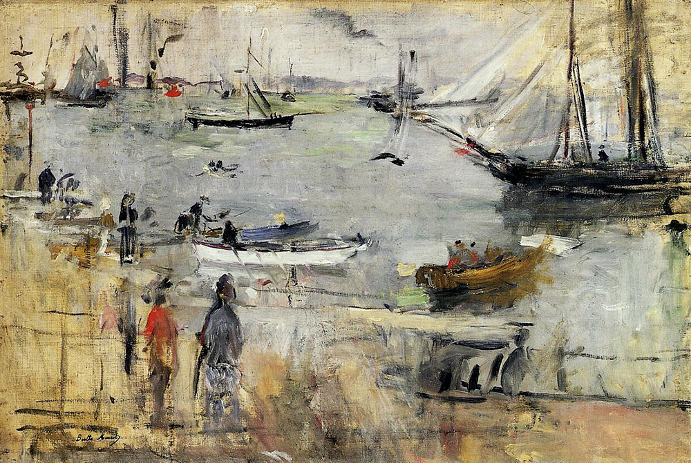 Berthe Morisot English Seascape - 1875  oil painting reproduction