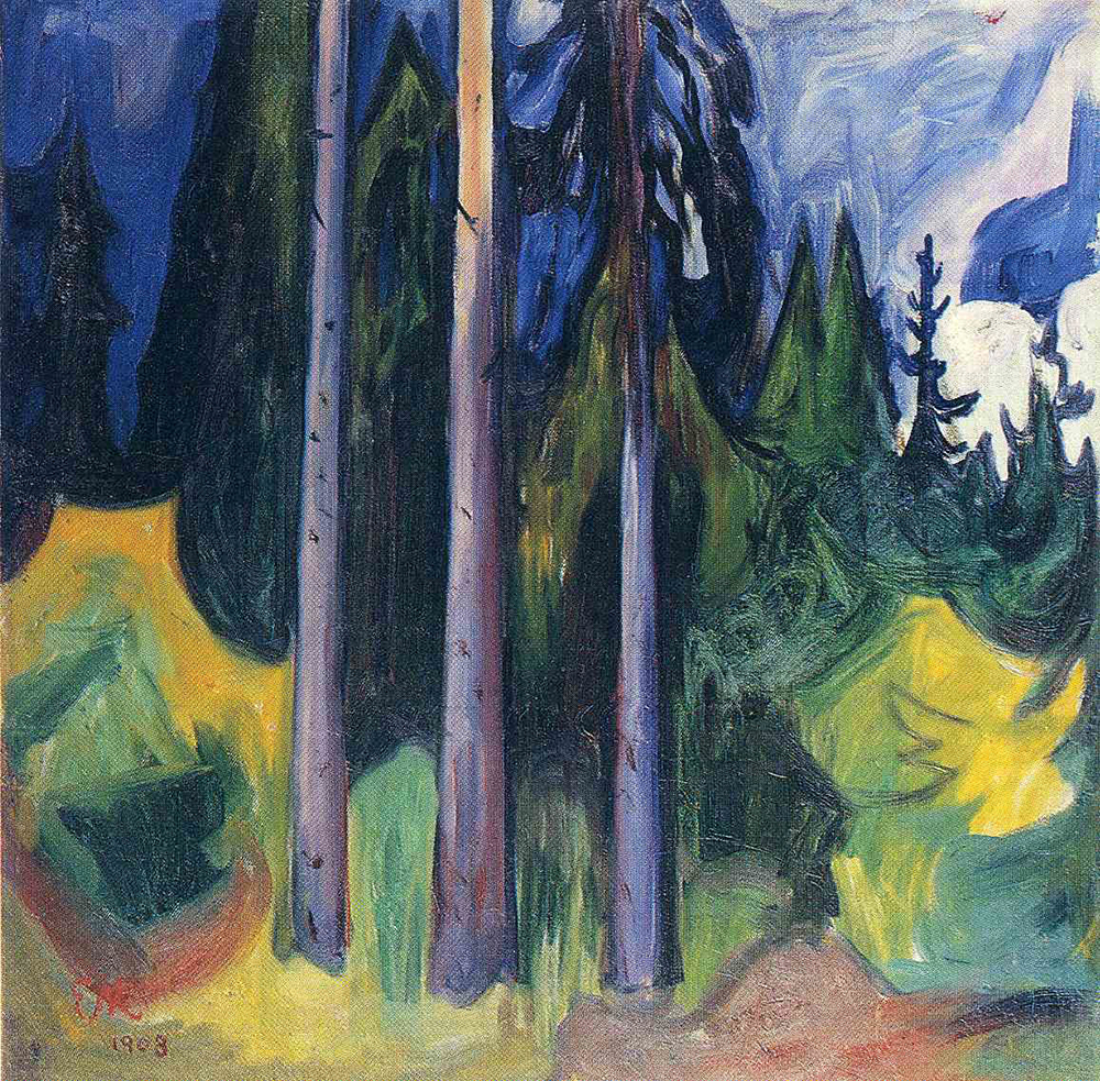 Edvard Munch Bosco oil painting reproduction