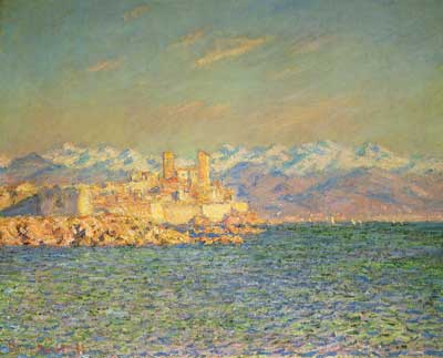 Claude Monet The Old Fort at Antibes oil painting reproduction