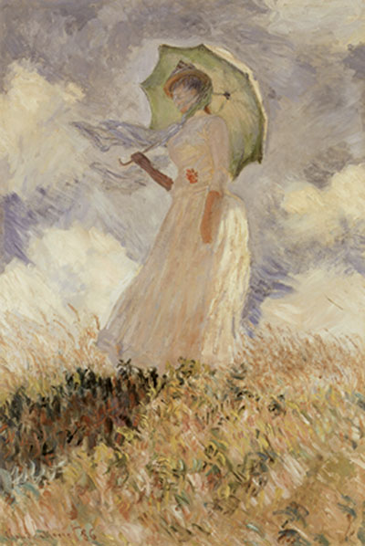 Claude Monet Woman with a Parasol oil painting reproduction