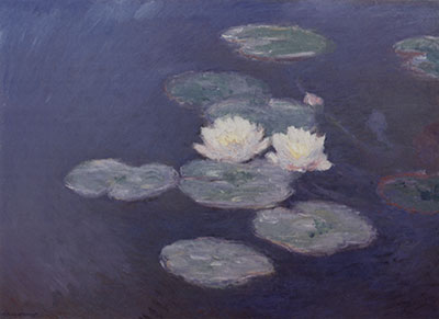 Claude Monet Water Lilies, Evening Effect oil painting reproduction