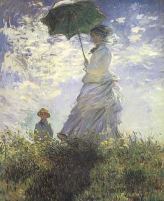 Claude Monet Woman with a Parasol oil painting reproduction