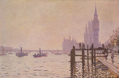 Claude Monet Westminster Bridge oil painting reproduction