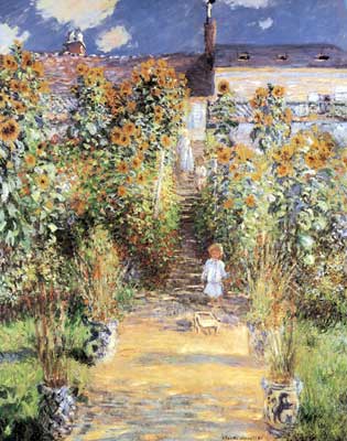 Claude Monet The Artist oil painting reproduction