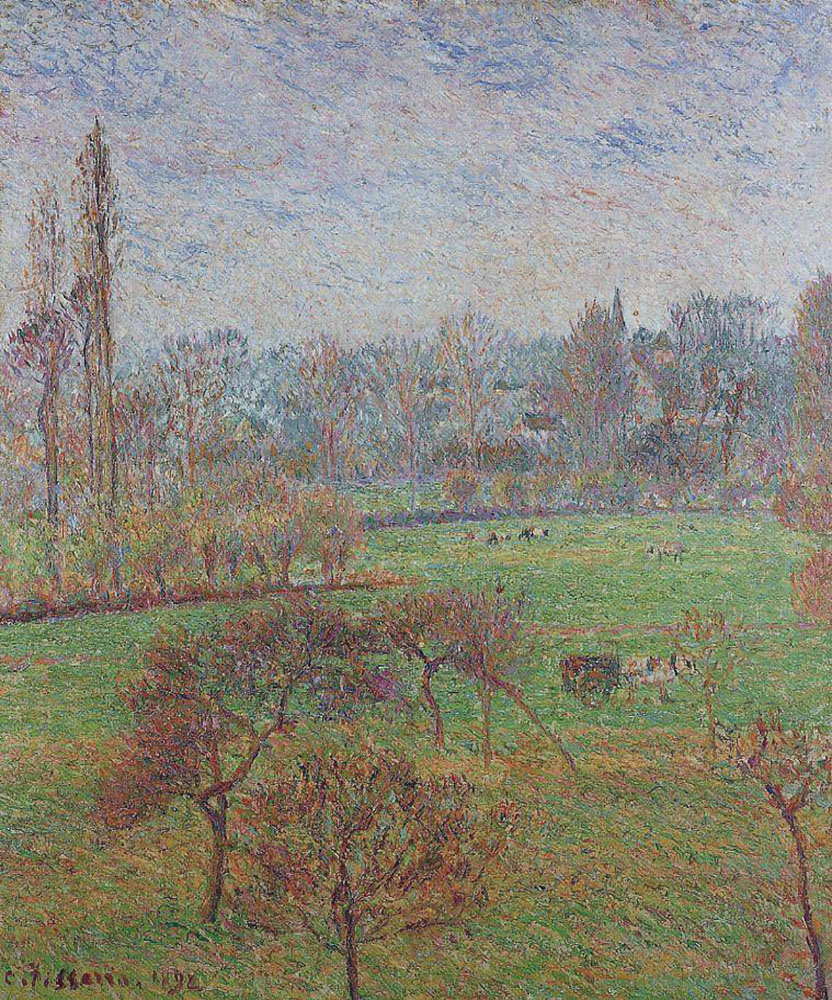 Camille Pissarro Morning, Autumn, Eragny, 1892 oil painting reproduction