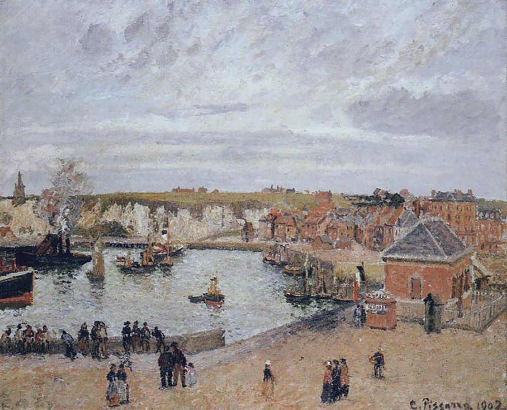 Camille Pissarro The Port of Dieppe, 1902 oil painting reproduction