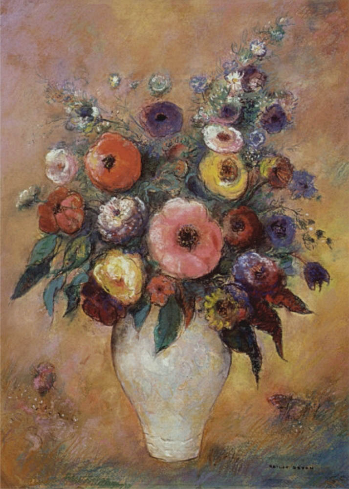 Odilon Redon Vase of Flowers, 1912 oil painting reproduction